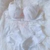 EverythingCuteClub White Afternoon Tea Bra Sets Big Size Available 1 EverythingCuteClub White Afternoon Tea Bra Sets Big Size Available
