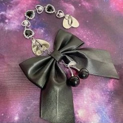 EverythingCuteClub Phone Cases + Ipad Cases Phone Chain Gold/silver Colour Love Heart