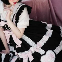 EverythingCuteClub Pre Order Macaroon Soy Milk Lolita JSK Dress Dress + Rompers