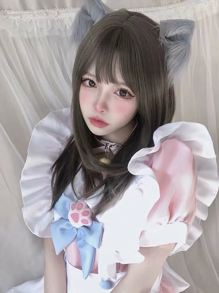 EverythingCuteClub Lingerie + Panties + Sleepwear + Socks Neko Cat Pink Maid Costume Cosplay 5 EverythingCuteClub Lingerie + Panties + Sleepwear + Socks Neko Cat Pink Maid Costume Cosplay