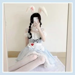 EverythingCuteClub Lingerie + Panties + Sleepwear + Socks Alice Maid Dress Lingerie Sexy And Cute