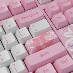 EverythingCuteClub Sailormoon Crystal 108keys Mechanical Keyboard Authentic TTC Switch Keyboard+Headphones +Mouses