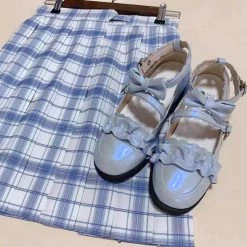 EverythingCuteClub Meiruru Leather Shoes Low Heel Sheep Puff Accessories 26 EverythingCuteClub Meiruru Leather Shoes Low Heel Sheep Puff Accessories