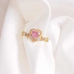 EverythingCuteClub I Love U Heart Ring Accessories