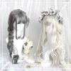EverythingCuteClub Cosplay Accessories White Swan/ Grey Wigs 2 EverythingCuteClub Cosplay Accessories White Swan/ Grey Wigs