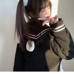 EverythingCuteClub Panda Coat 2021W