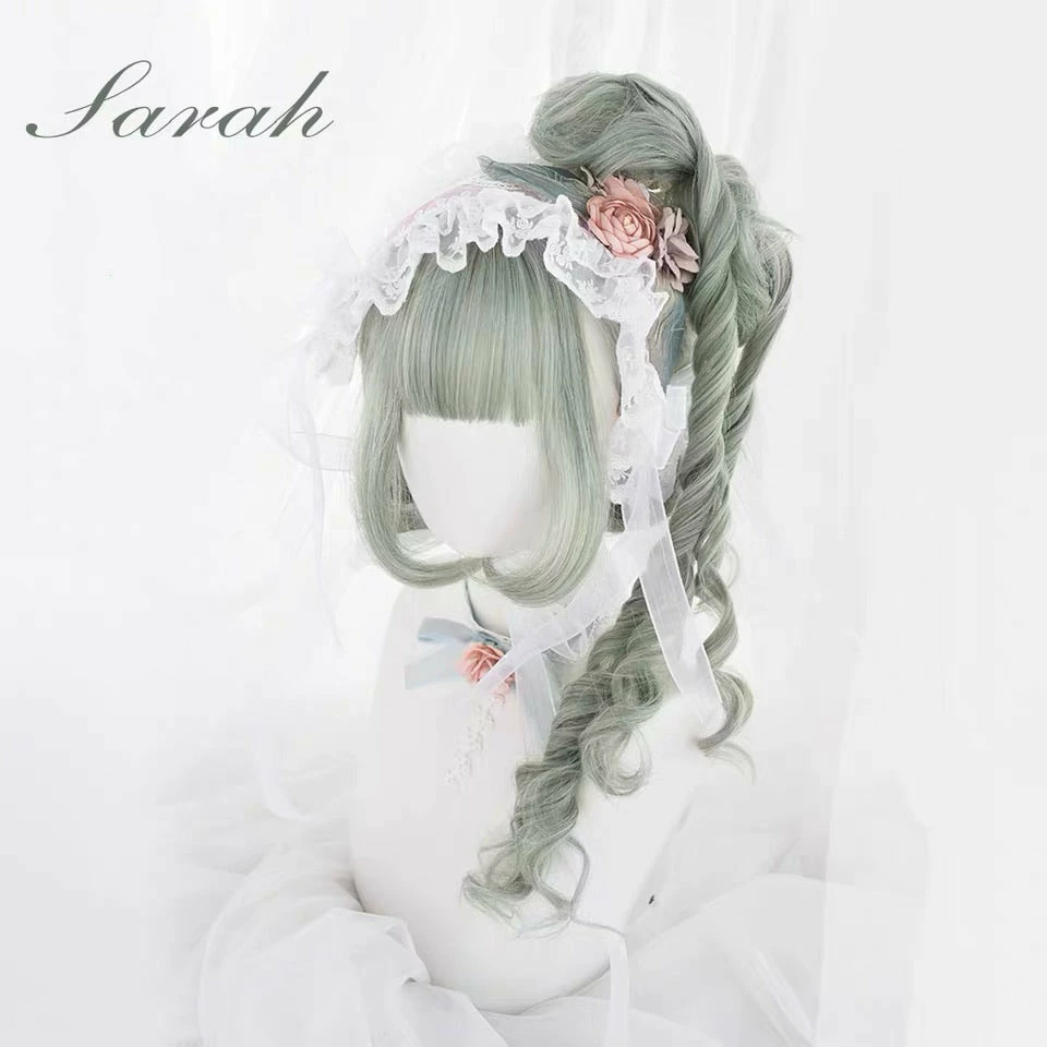 EverythingCuteClub Cosplay Accessories Sarah Green Hair Wigs 4 EverythingCuteClub Cosplay Accessories Sarah Green Hair Wigs