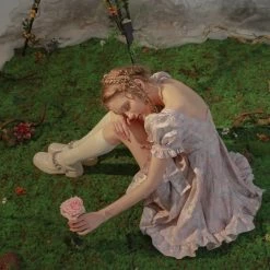 EverythingCuteClub Dress + Rompers Alice Garden Bowknot Puff Sleeves Designer Dress