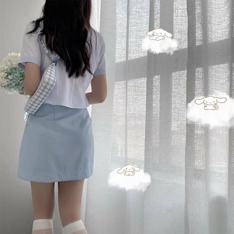 EverythingCuteClub Pre-order Sanrio Collaboration 2021 Summer Super Cute Ulzzang Korean Style Uniform 5 EverythingCuteClub Pre-order Sanrio Collaboration 2021 Summer Super Cute Ulzzang Korean Style Uniform