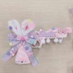 EverythingCuteClub Pink Handmade Lolita Cosplay Gun Cosplay Accessories