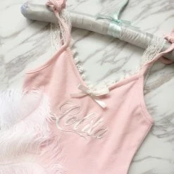 EverythingCuteClub Ballet Style Pink Slip Dress Dress + Rompers