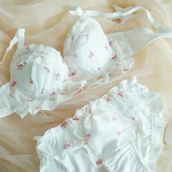 EverythingCuteClub Lingerie + Panties + Sleepwear + Socks Bowknot Girlish Bra Sets Big Size Available 10 EverythingCuteClub Lingerie + Panties + Sleepwear + Socks Bowknot Girlish Bra Sets Big Size Available