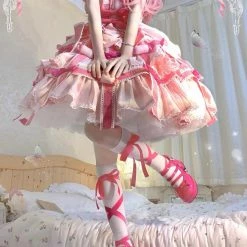 EverythingCuteClub Lolita Cross Ribbon Stocking Socks Lingerie + Panties + Sleepwear + Socks