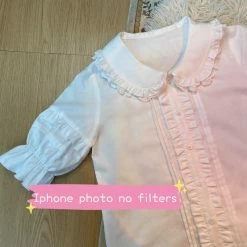 EverythingCuteClub Short Sleeve Shirt Basic Coordination Top