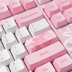 EverythingCuteClub Sailormoon Crystal 108keys Mechanical Keyboard Authentic TTC Switch Keyboard+Headphones +Mouses