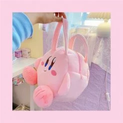 EverythingCuteClub Kirby Style Pink Mini Bag Accessories