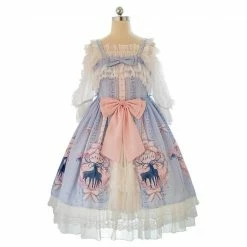 EverythingCuteClub Nara Deer Lolita JSK Dress (no Sleeves) Plus Kawaii Plus Size 17 EverythingCuteClub Nara Deer Lolita JSK Dress (no Sleeves) Plus Kawaii Plus Size