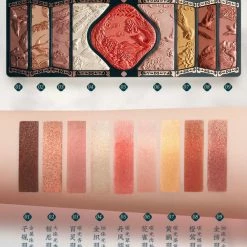 Florasis Peony Exquisitely Carved Flower Pattern Eyeshadow Palette