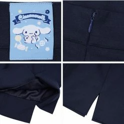 EverythingCuteClub Pre-order Sanrio Collaboration 2021 SS Cinnamoroll Uniform Korean Style Set Top/skirt