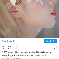 EverythingCuteClub Asian Beauty Collection Little Demon False Lashes No.1 Style