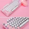 EverythingCuteClub Keyboard+Headphones +Mouses Gaming Punk Pink Mechanical Keyboard + Mouse 2 EverythingCuteClub Keyboard+Headphones +Mouses Gaming Punk Pink Mechanical Keyboard + Mouse