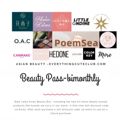 EverythingCuteClub Beauty Pass - Bimonthly Subscription Box