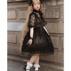 EverythingCuteClub To Tell You Lace Lolita Dress JSK / Lace Shirt 34 EverythingCuteClub To Tell You Lace Lolita Dress JSK / Lace Shirt