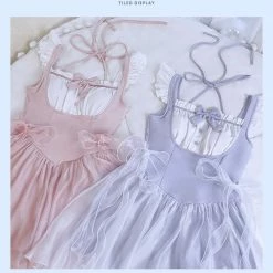 EverythingCuteClub Pre-order Star Sea Dreamy Girly Swimsuit Lingerie + Panties + Sleepwear + Socks