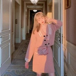 EverythingCuteClub, Bobon21 TB1921 Girly Thick Knit Dress Set 9 EverythingCuteClub, Bobon21 TB1921 Girly Thick Knit Dress Set