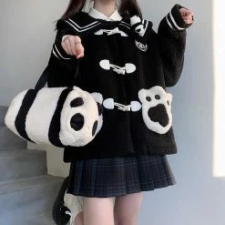 EverythingCuteClub Panda Coat 2021W
