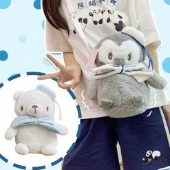 Nanaco Accessories Sailing Penguin / Bear Bag
