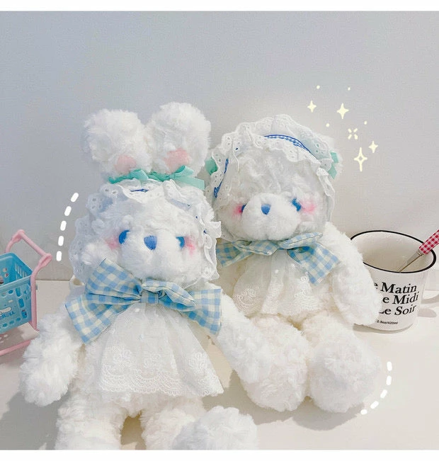 EverythingCuteClub Hug Baby Rabbit Bear Plushies Stuffed Toy Plushies + Stuffed Toys 12 EverythingCuteClub Hug Baby Rabbit Bear Plushies Stuffed Toy Plushies + Stuffed Toys