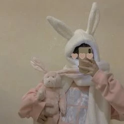 EverythingCuteClub Rabbit / Cat Ear Scarf And Hat Jewellery/Hair Accessories/Hats