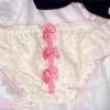 EverythingCuteClub Bowknot Pinky Dot Panties Lingerie + Panties + Sleepwear + Socks