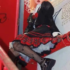 EverythingCuteClub Accessories Clearance Poker Queen Gothlolita Platform Shoes