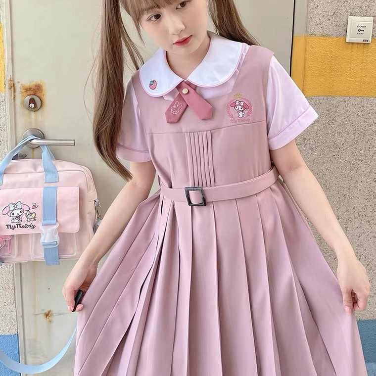 EverythingCuteClub Pre-order Sanrio Collaboration My Melody Strap Dress Top 3 EverythingCuteClub Pre-order Sanrio Collaboration My Melody Strap Dress Top