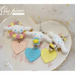EverythingCuteClub Cinnamoroll Earring Ear Clip Set