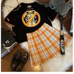 EverythingCuteClub, Luna’s Journey Orange Soda Short Sleeve T-shirt