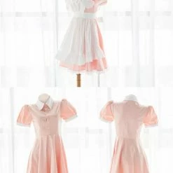 EverythingCuteClub Japan Anime Maid Dress Set Cosplay Dress + Rompers