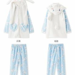 EverythingCuteClub Top Letin X Cinnamorolls Lounge Pyjamas Pajamas Set