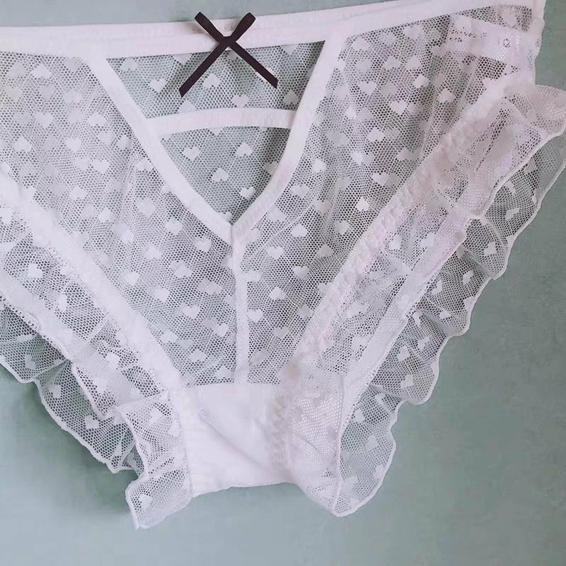 EverythingCuteClub Love Heart Mesh Underwear Panties Lingerie + Panties + Sleepwear + Socks 5 EverythingCuteClub Love Heart Mesh Underwear Panties Lingerie + Panties + Sleepwear + Socks