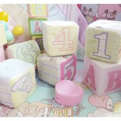 EverythingCuteClub Number Cube Room Decor Baby Room Girly Room