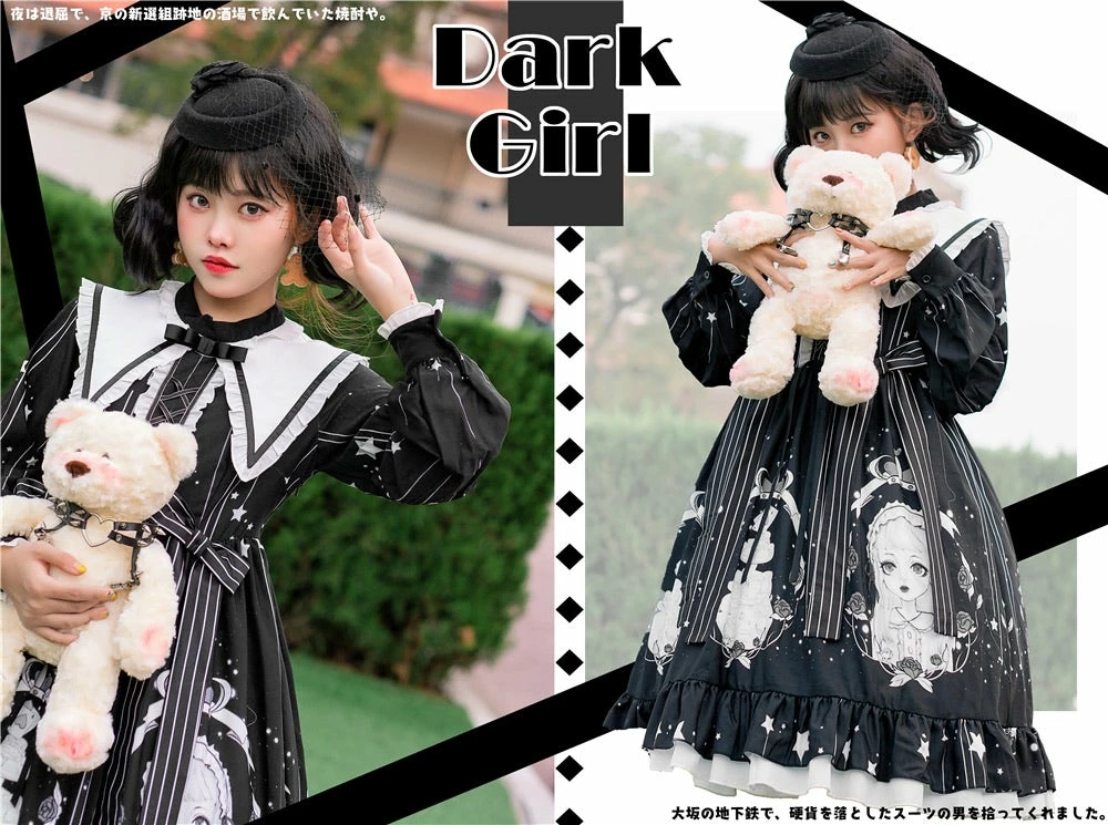 EverythingCuteClub Dress + Rompers Dark Girl Plus Size Lolita Dress More Kawaii Plus Kawaii 8 EverythingCuteClub Dress + Rompers Dark Girl Plus Size Lolita Dress More Kawaii Plus Kawaii