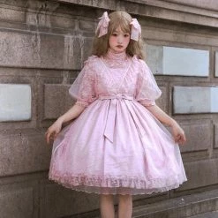 EverythingCuteClub To Tell You Lace Lolita Dress JSK / Lace Shirt 27 EverythingCuteClub To Tell You Lace Lolita Dress JSK / Lace Shirt