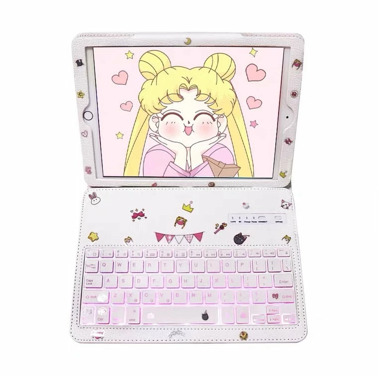 EverythingCuteClub Keyboard+Headphones +Mouses Updated Ipad Bluetooth Keyboard + Ipad Case (white/Pink) 4 EverythingCuteClub Keyboard+Headphones +Mouses Updated Ipad Bluetooth Keyboard + Ipad Case (white/Pink)