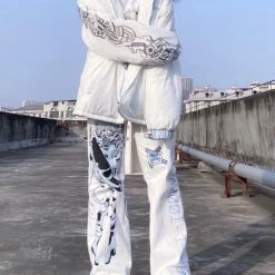 EverythingCuteClub Cyberpunk Style Mechanical Bone Jacket Jackets + Puffs+ Coats