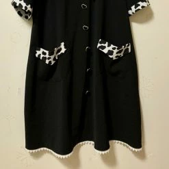 EverythingCuteClub Plus Size More Kawaii Milky Black Dress