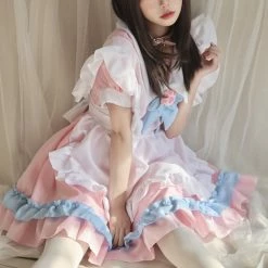 EverythingCuteClub Lingerie + Panties + Sleepwear + Socks Neko Cat Pink Maid Costume Cosplay 10 EverythingCuteClub Lingerie + Panties + Sleepwear + Socks Neko Cat Pink Maid Costume Cosplay