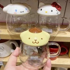 EverythingCuteClub CLEARANCE Pom Pom Purin Glass Mug