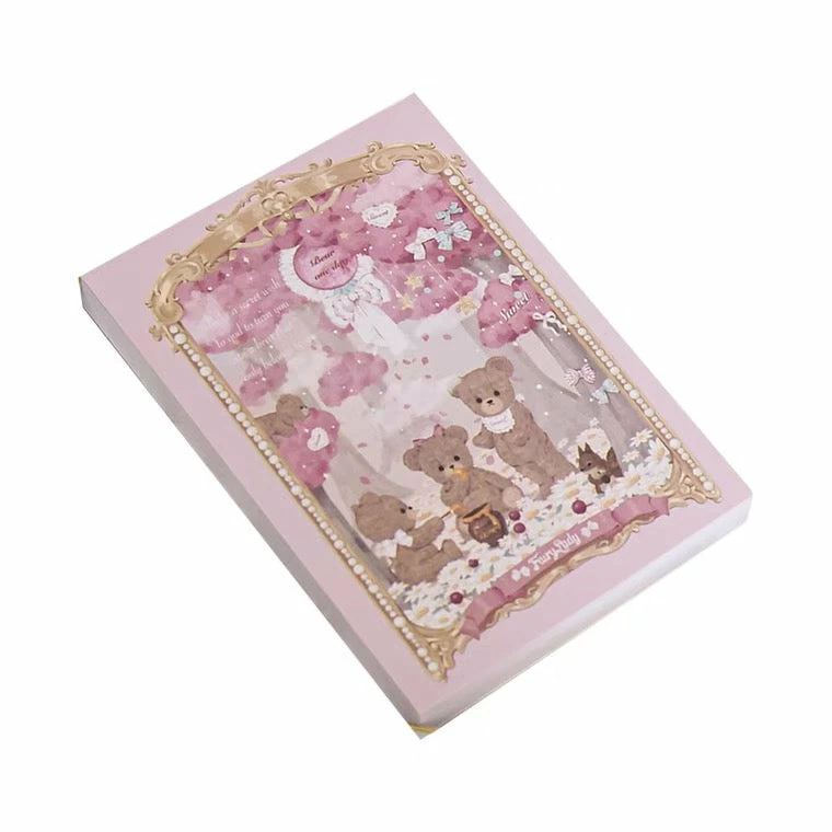 EverythingCuteClub, Fairylady Room Decor Girly Bear Forest Design Document Organizer Binder A4 Size 30 Pages 4 EverythingCuteClub, Fairylady Room Decor Girly Bear Forest Design Document Organizer Binder A4 Size 30 Pages